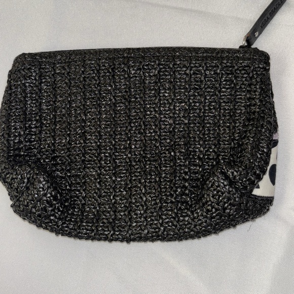 Vera Bradley Black and White Cosmetic Bag with Artistic Zebra Design - Picture 3 of 8